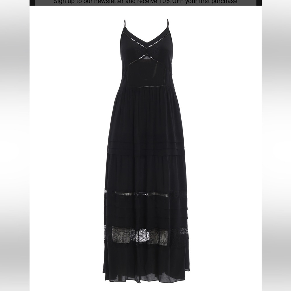 Twinset women lace maxi dress